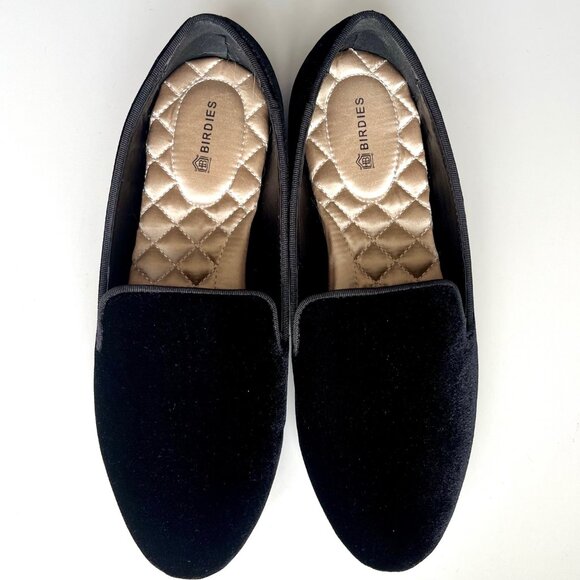 Birdies Shoes - New! Birdies Starling Velvet Flat | Size 7